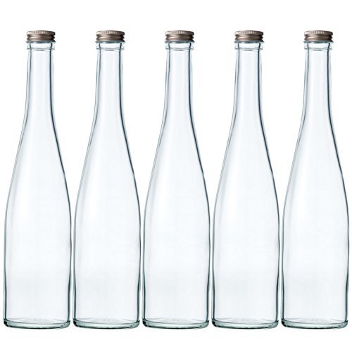 Amazon | 酒瓶 ワイン瓶 ALS500STD-F 500ml -5本セット- (アルミCAP
